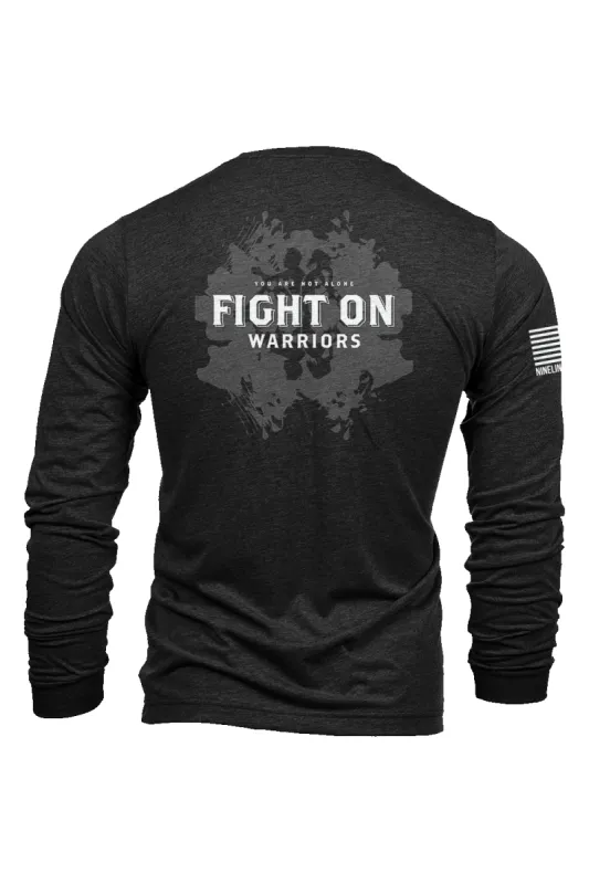 Fight The War Within - Long-Sleeve Shirt sold by Nine Line