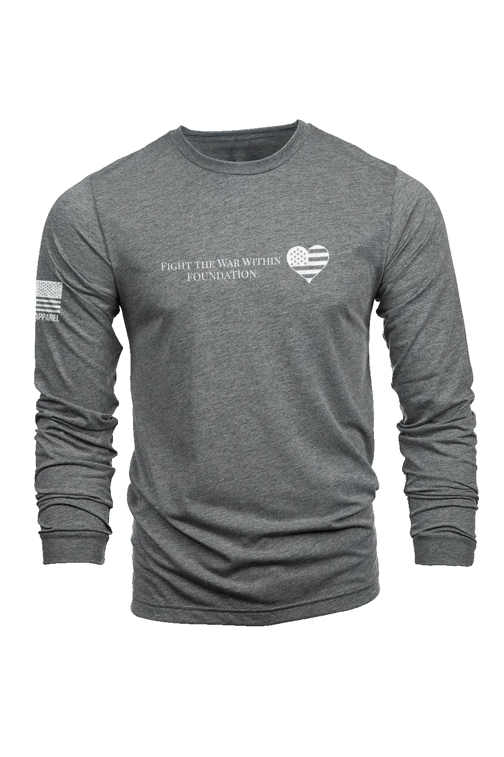 Fight The War Within - Long-Sleeve Shirt sold by Nine Line product image thumbnail 4