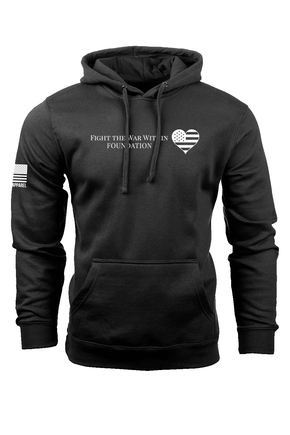 Fight The War Within - Hoodie sold by Nine Line product image thumbnail 2