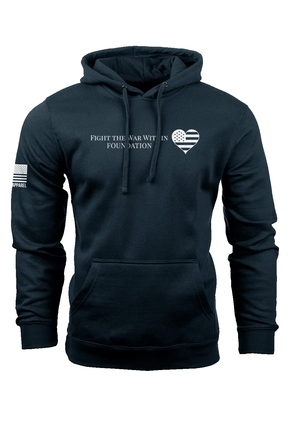 Fight The War Within - Hoodie sold by Nine Line product image thumbnail 4