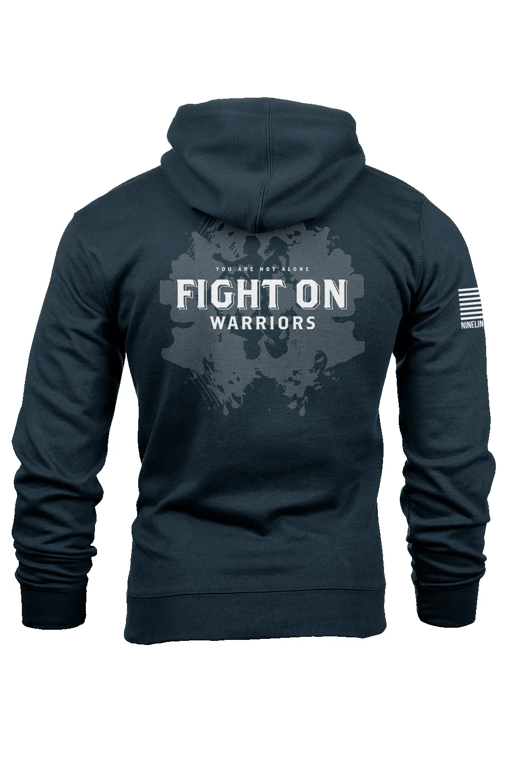 Fight The War Within - Hoodie sold by Nine Line product image thumbnail 3