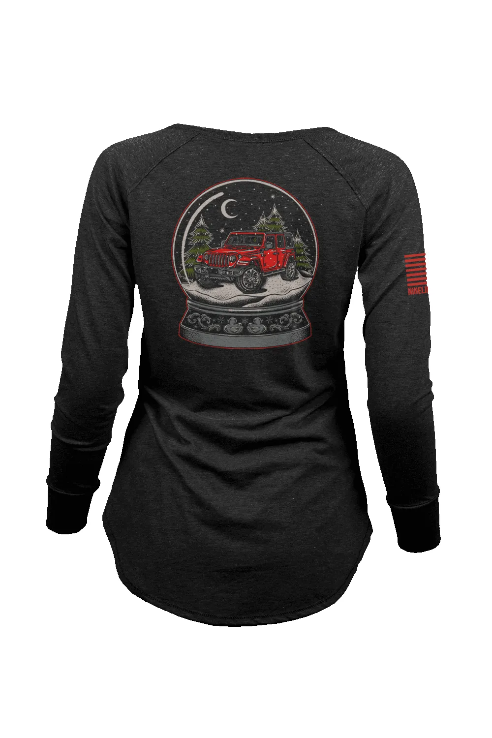 Globe Off Road - Women's Long-Sleeve Shirt sold by Nine Line
