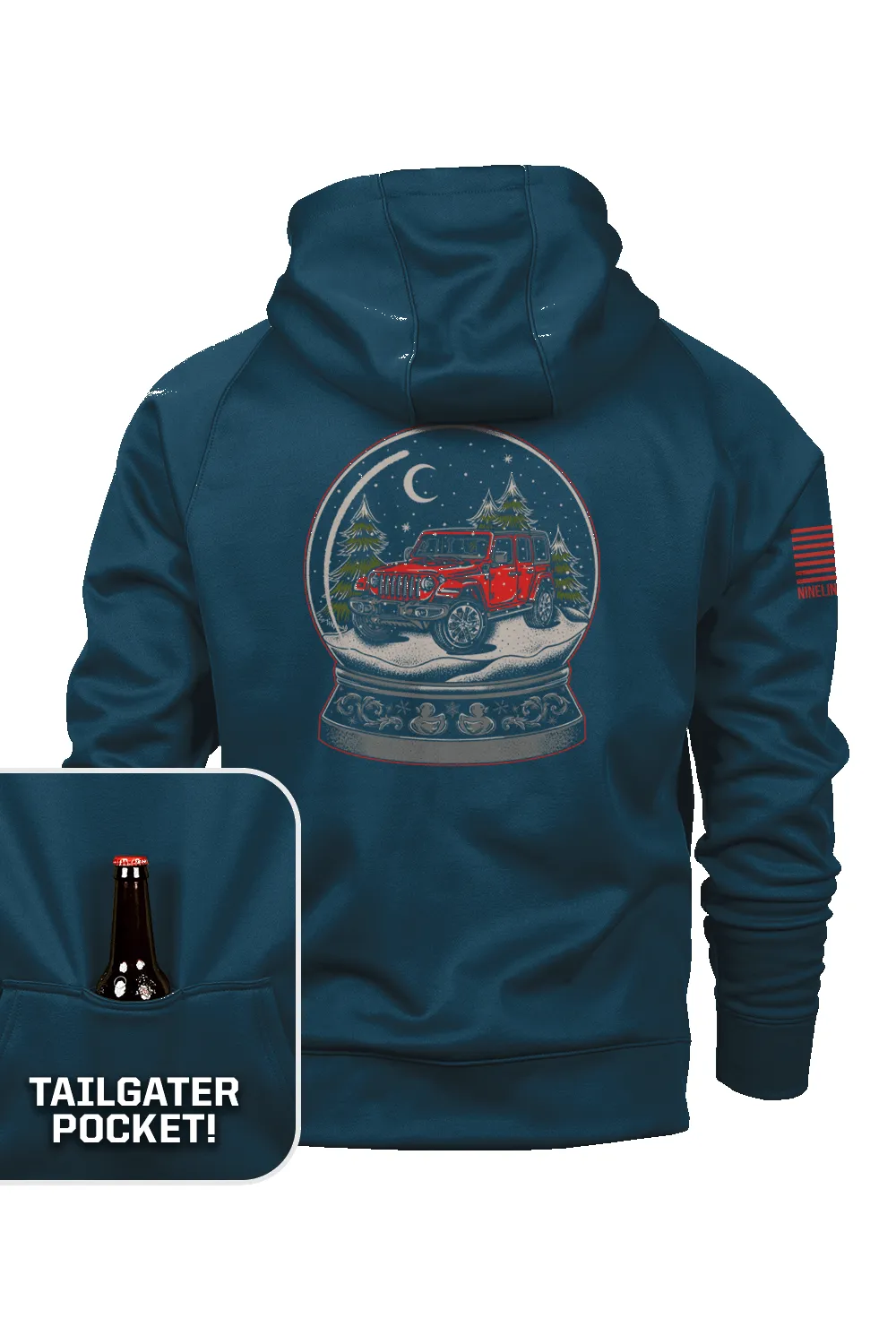 Globe Off Road - Tailgater Hoodie sold by Nine Line product image thumbnail 3