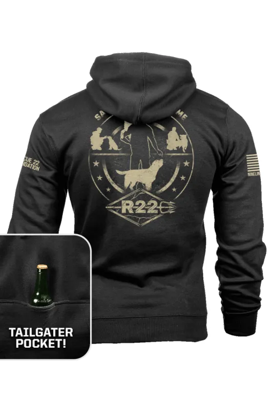 Rescue 22 Foundation - Tailgater Hoodie sold by Nine Line