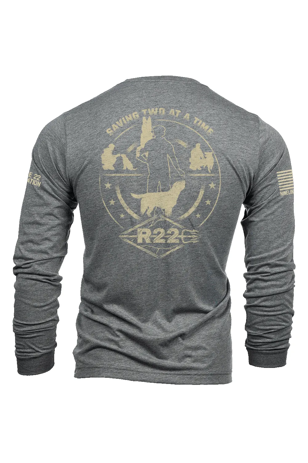 Rescue 22 Foundation - Long-Sleeve Shirt sold by Nine Line product image thumbnail 3