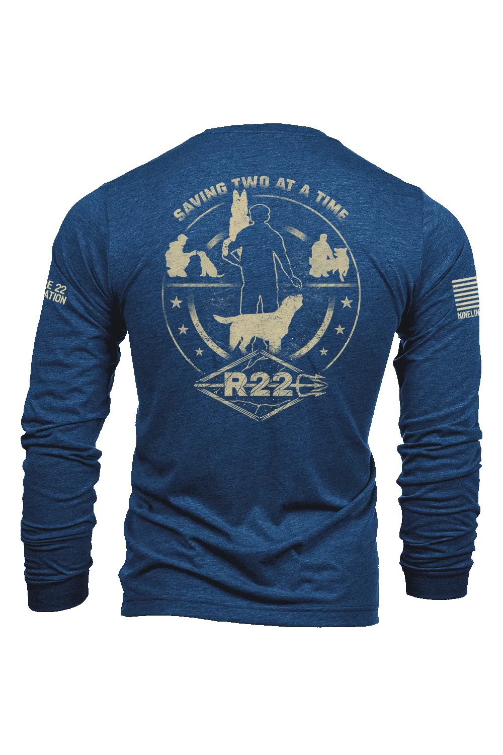 Rescue 22 Foundation - Long-Sleeve Shirt sold by Nine Line product image thumbnail 5