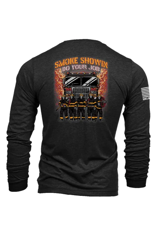 Smoke Showin Apparel - Long-Sleeve Shirt sold by Nine Line