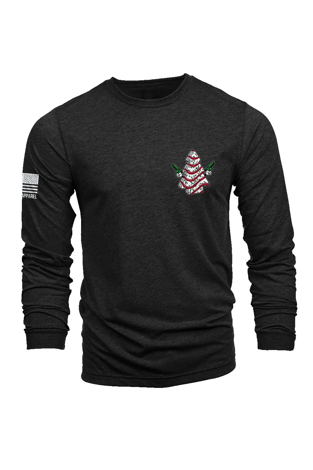 Cake Tree - Long Sleeve Tri-Blend sold by Nine Line