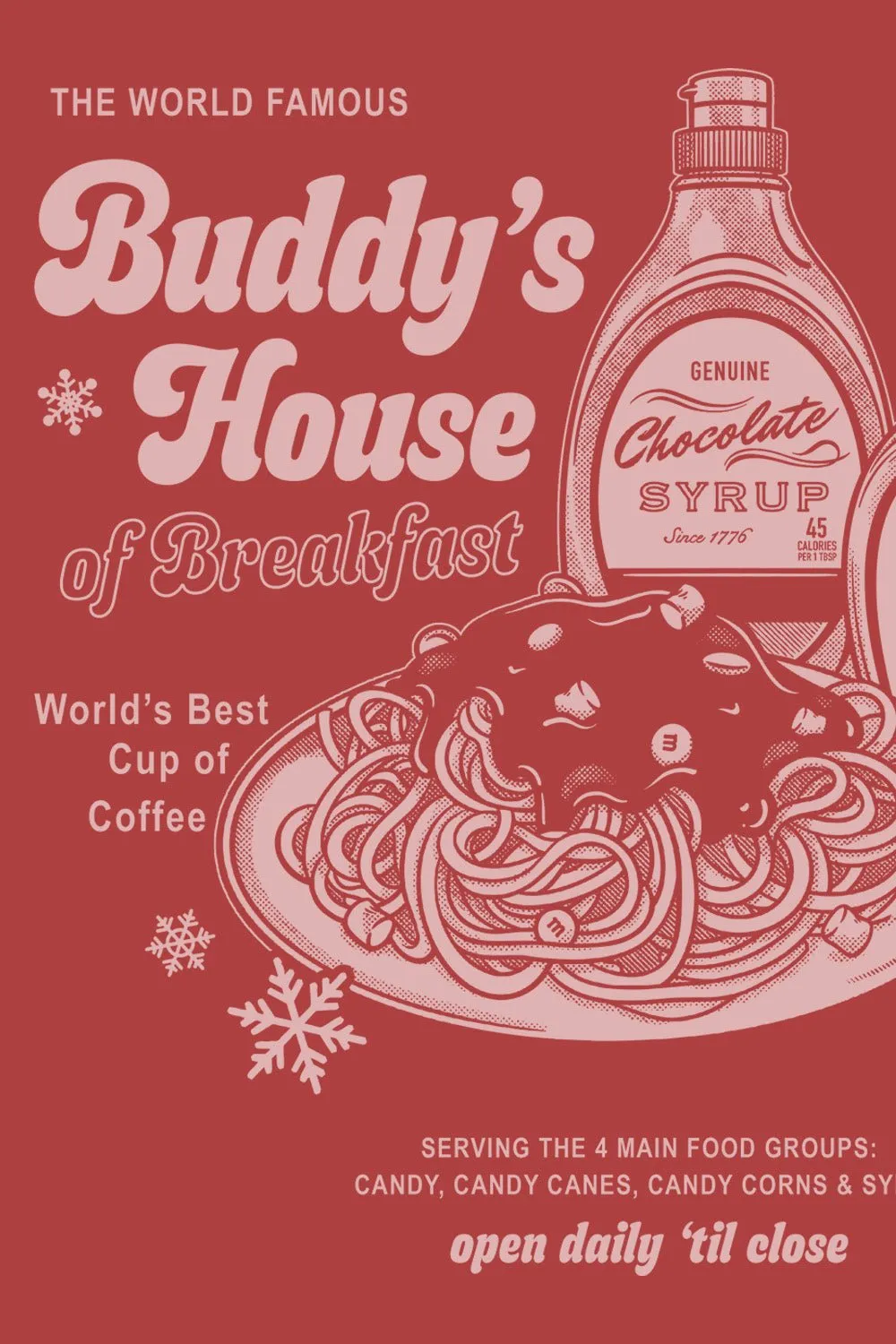 Buddy's House of Breakfast - Sweatshirt sold by Nine Line product image thumbnail 4