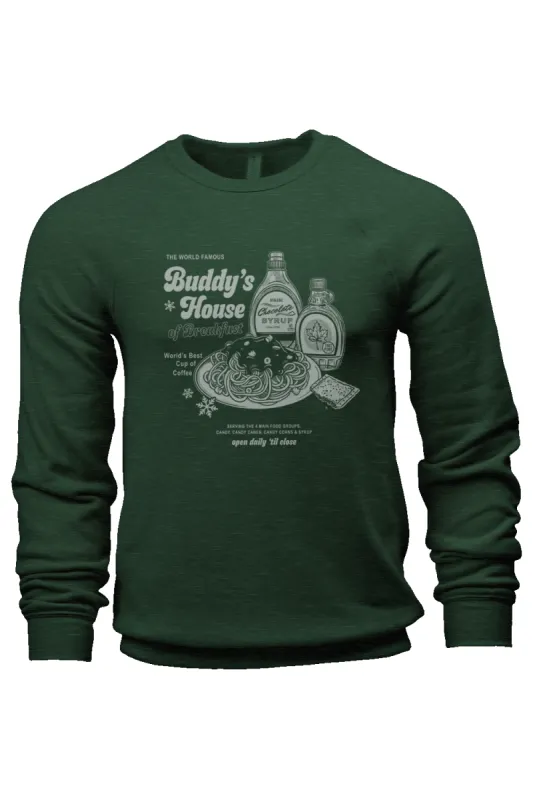 Buddy's House of Breakfast - Sweatshirt sold by Nine Line