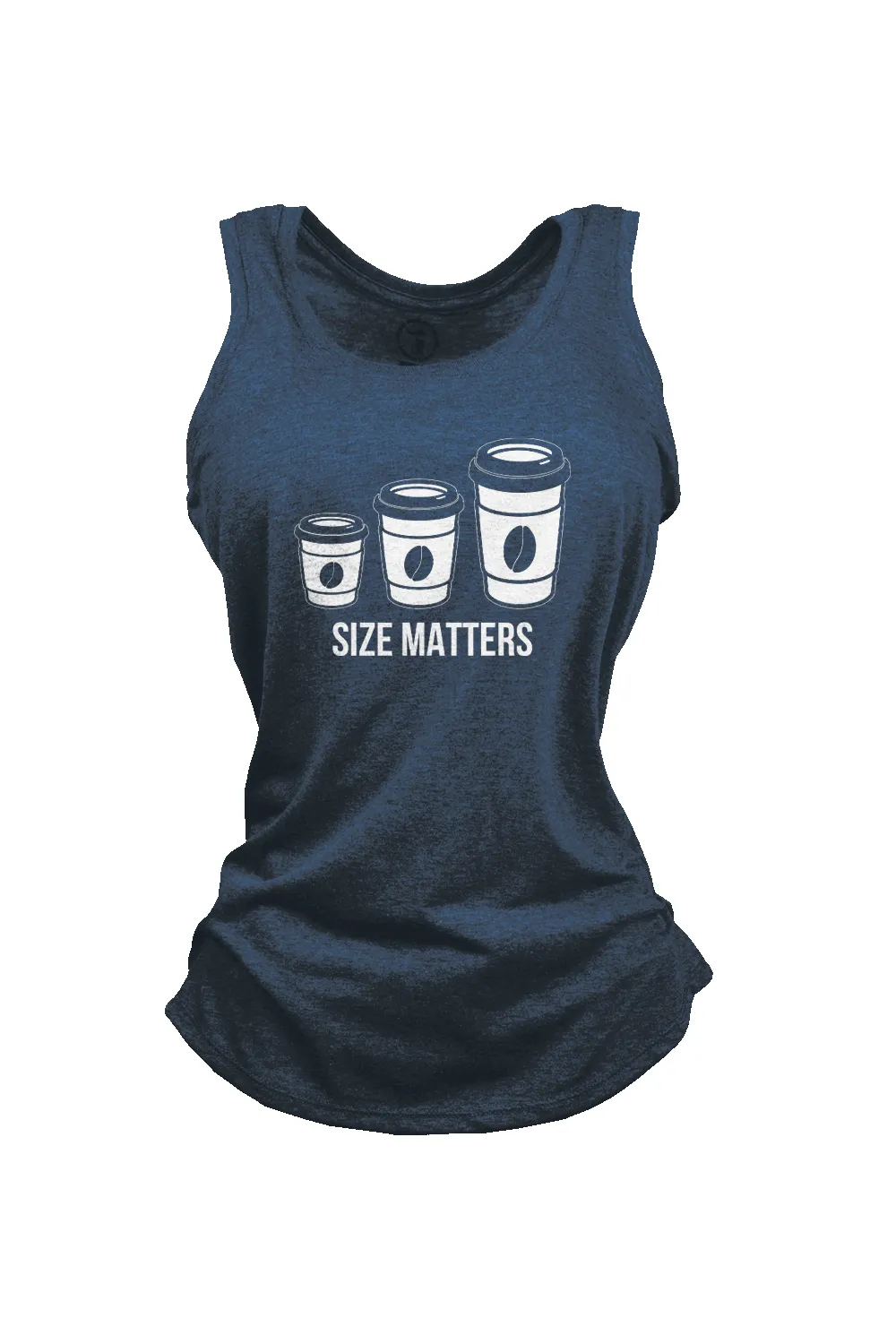 Andrew Flanagan - Size Matters - Women's Racerback Tank sold by Nine Line product image thumbnail 3