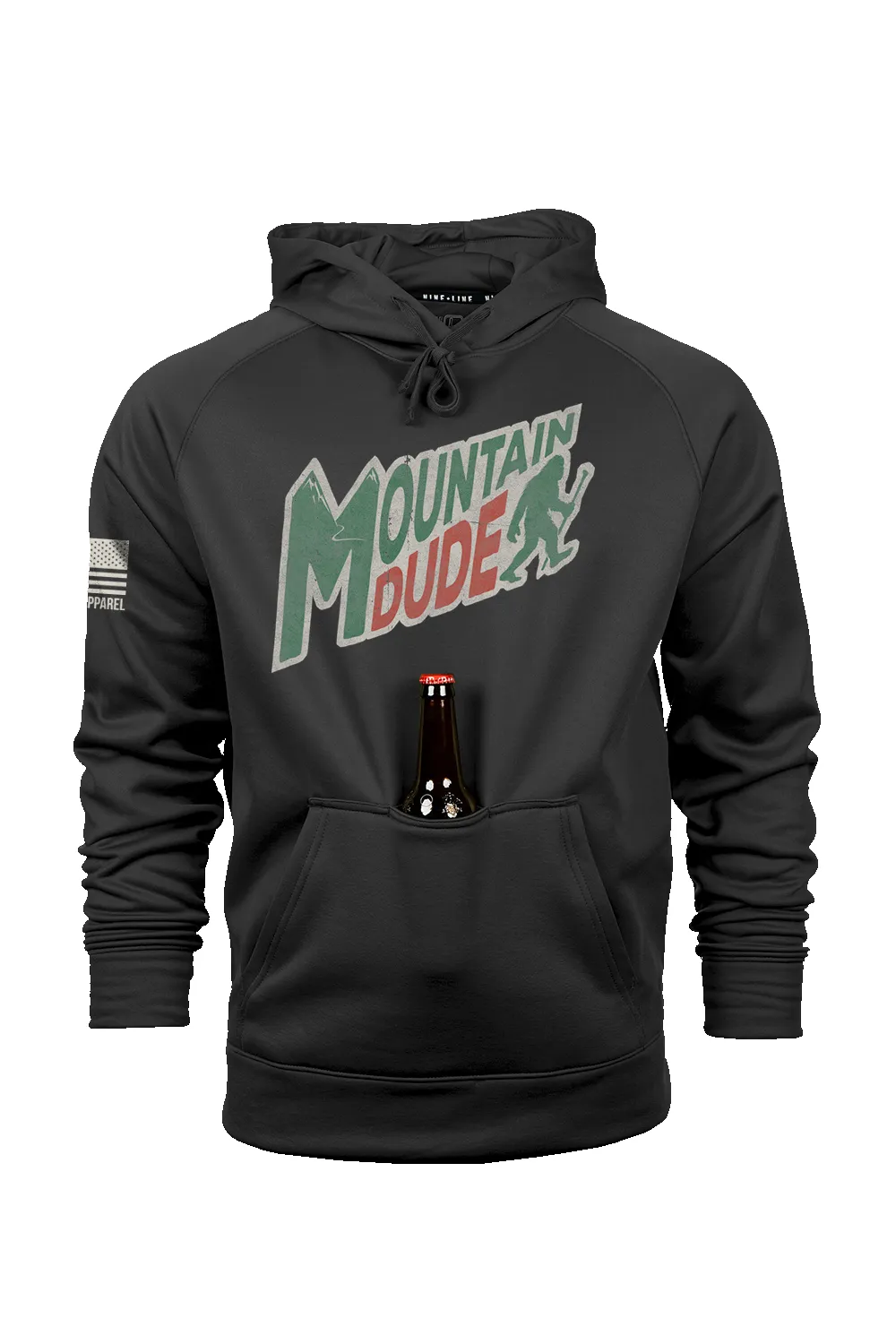 Mountain Dude - Tailgater Hoodie sold by Nine Line