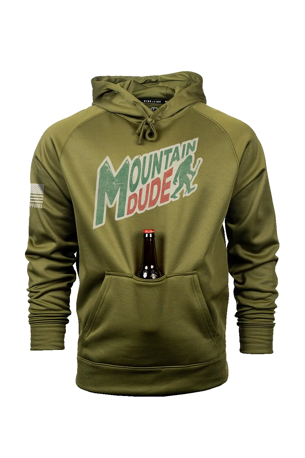 Mountain Dude - Tailgater Hoodie sold by Nine Line product image thumbnail 3