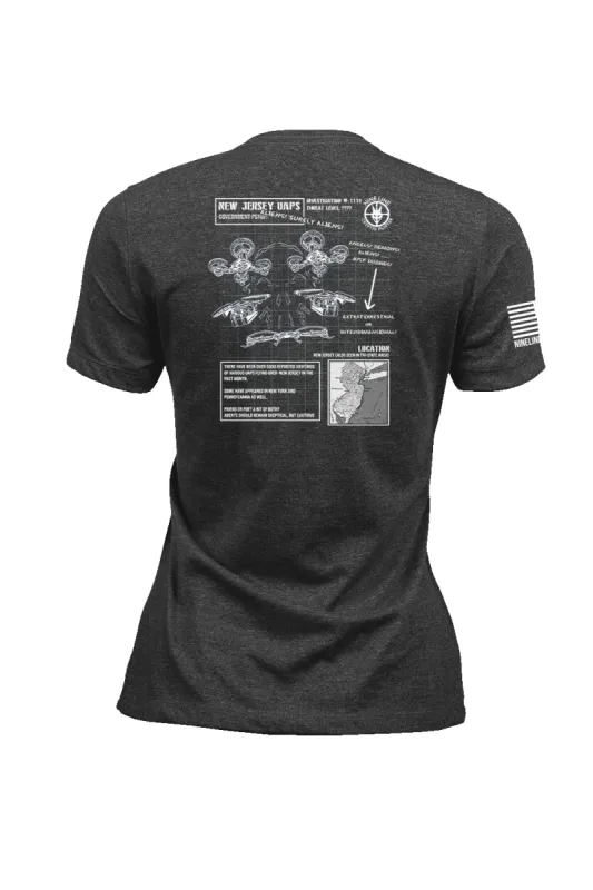 New Jersey NLA Cryptid Hunters - Women's T-Shirt sold by Nine Line