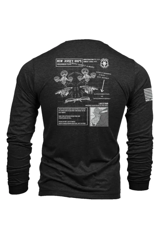 New Jersey NLA Cryptid Hunters - Long-Sleeve Shirt sold by Nine Line