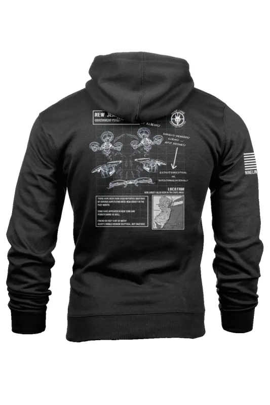 New Jersey NLA Cryptid Hunters - Hoodie sold by Nine Line