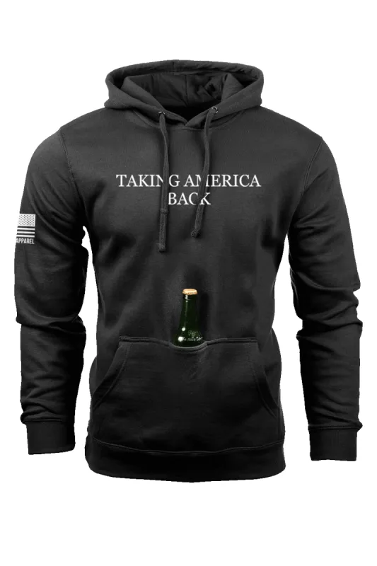 Taking America Back - Tailgater Hoodie sold by Nine Line