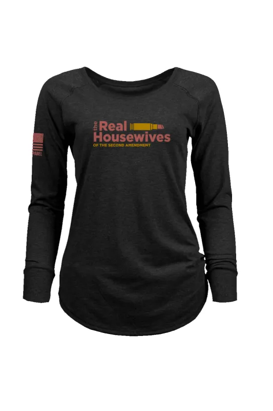 RHW Lipstick - Women's Long-Sleeve Shirt sold by Nine Line