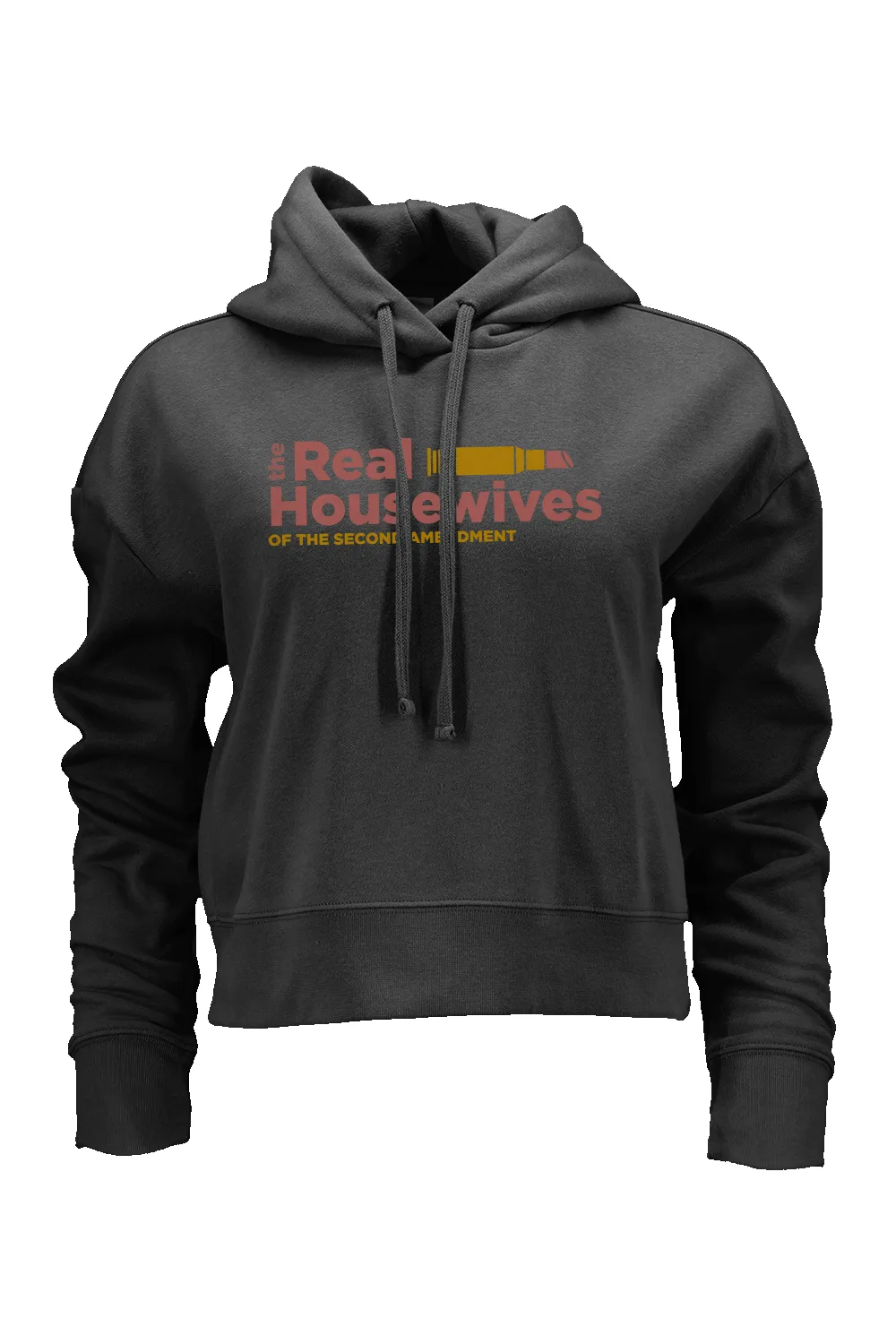 RHW Lipstick - Women's Boxy Hoodie sold by Nine Line