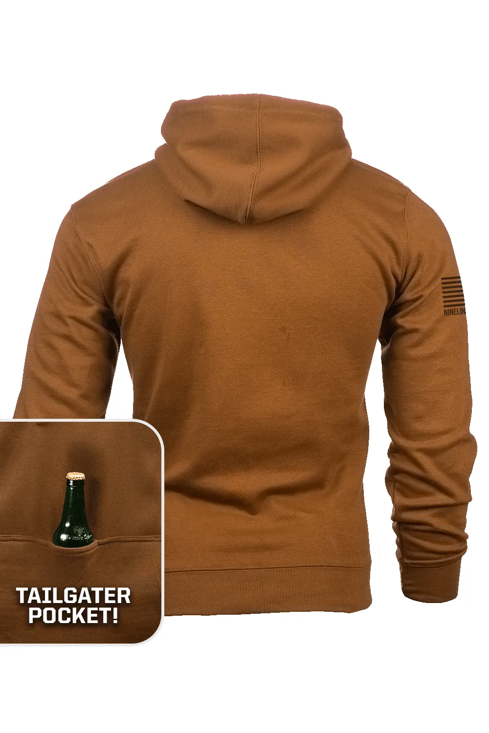 Pew Pew Love - Tailgater Hoodie sold by Nine Line product image thumbnail 2