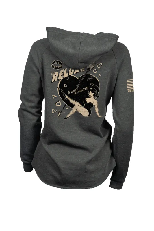 If He Can't Reload - Women's Hoodie sold by Nine Line