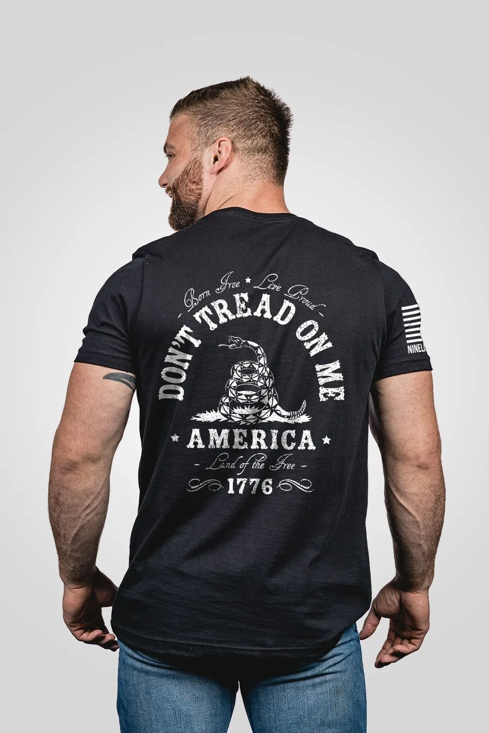 Don't Tread On Me - T-Shirt sold by Nine Line