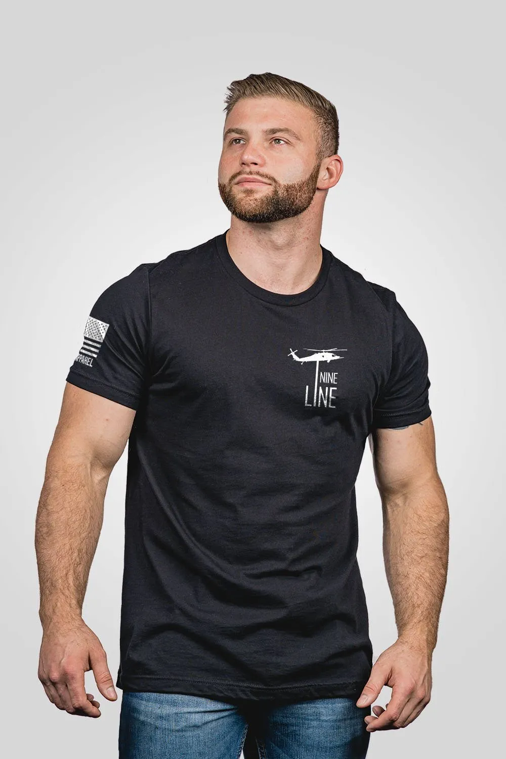 Thin Blue Line - American Made T-Shirt sold by Nine Line product image thumbnail 2