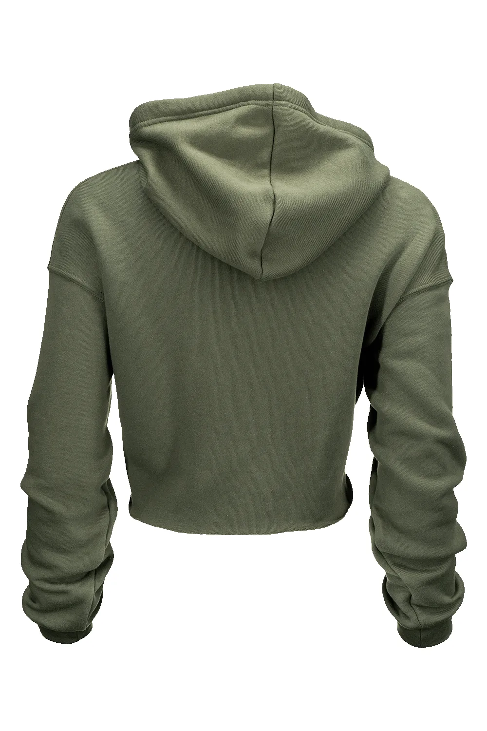 Small Dropline Logo - Women's Cropped Hoodie sold by Nine Line product image thumbnail 4