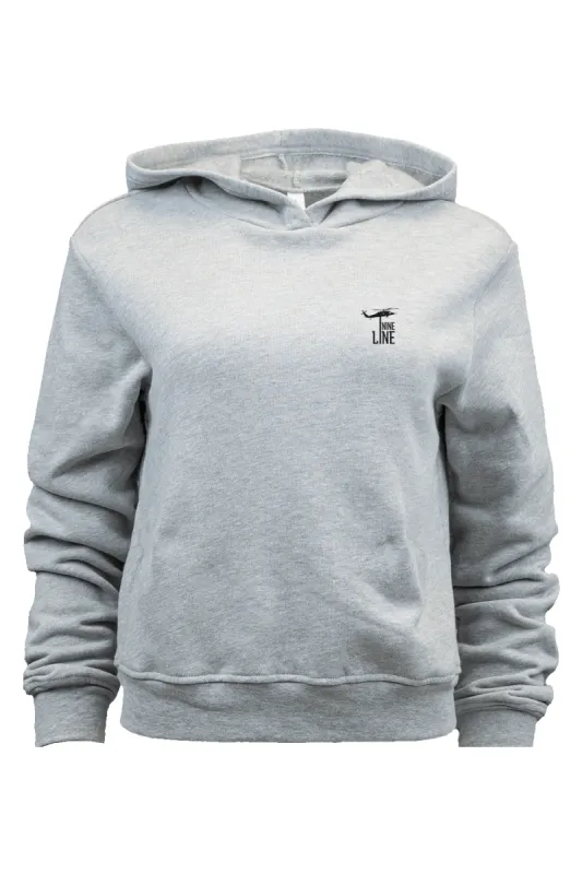 Small Dropline Logo - Women's Hoodie sold by Nine Line