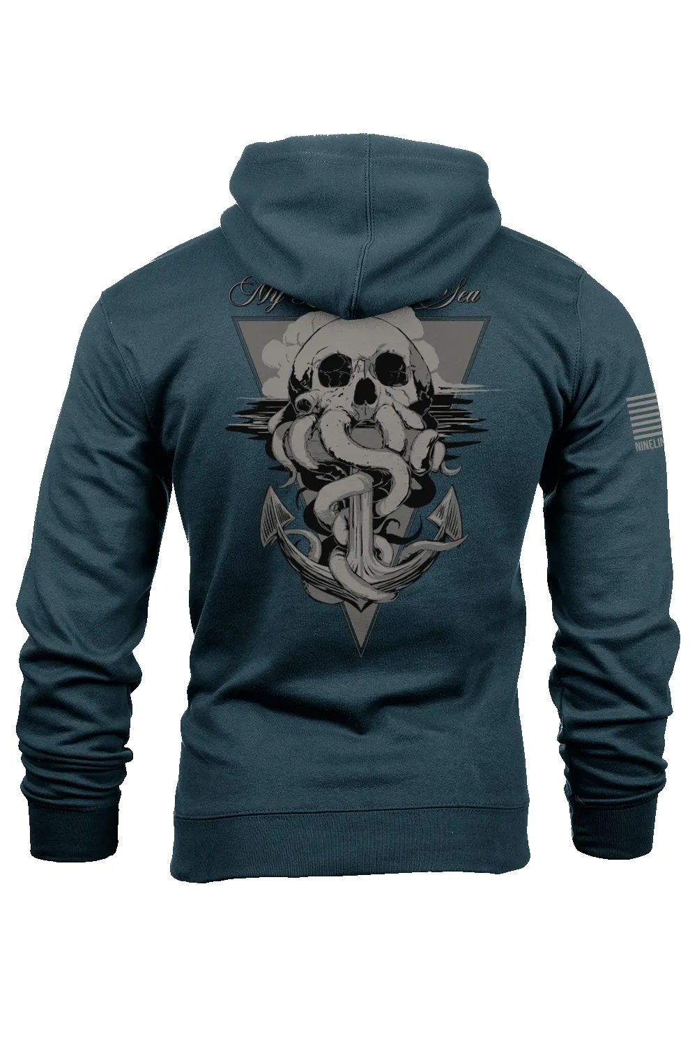 My Love is the Sea - Hoodie sold by Nine Line product image thumbnail 3