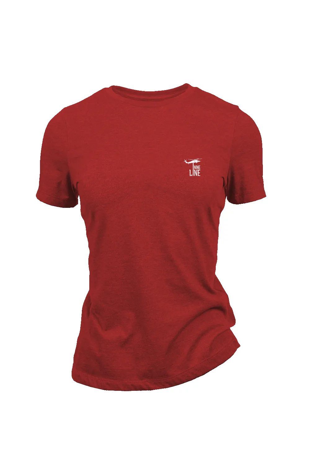 Small Dropline Logo - Women's Relaxed Fit T-Shirt - Color Edition sold by Nine Line