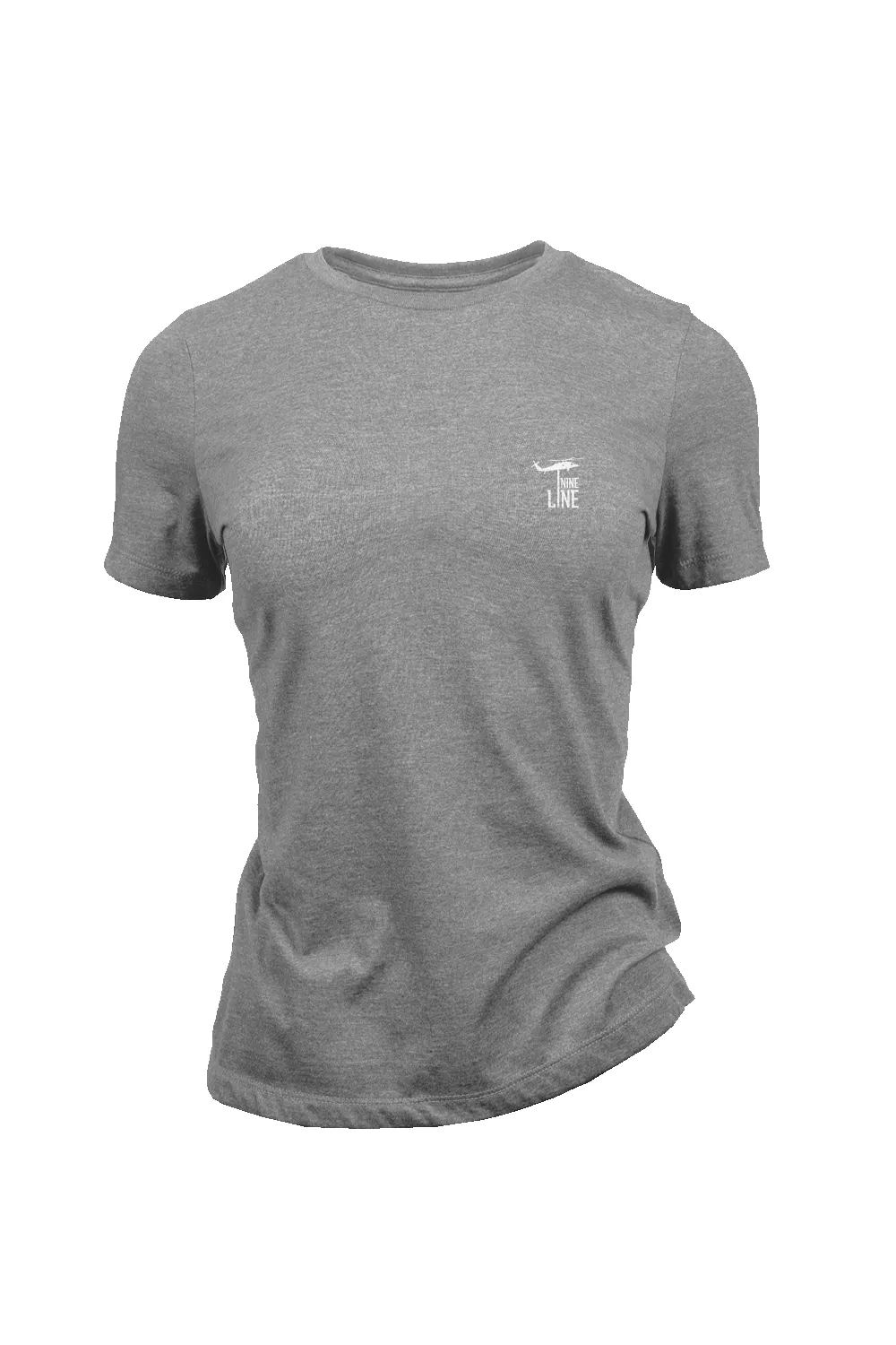 Small Dropline Logo - Women's Relaxed Fit T-Shirt - Neutral Edition sold by Nine Line product image thumbnail 4