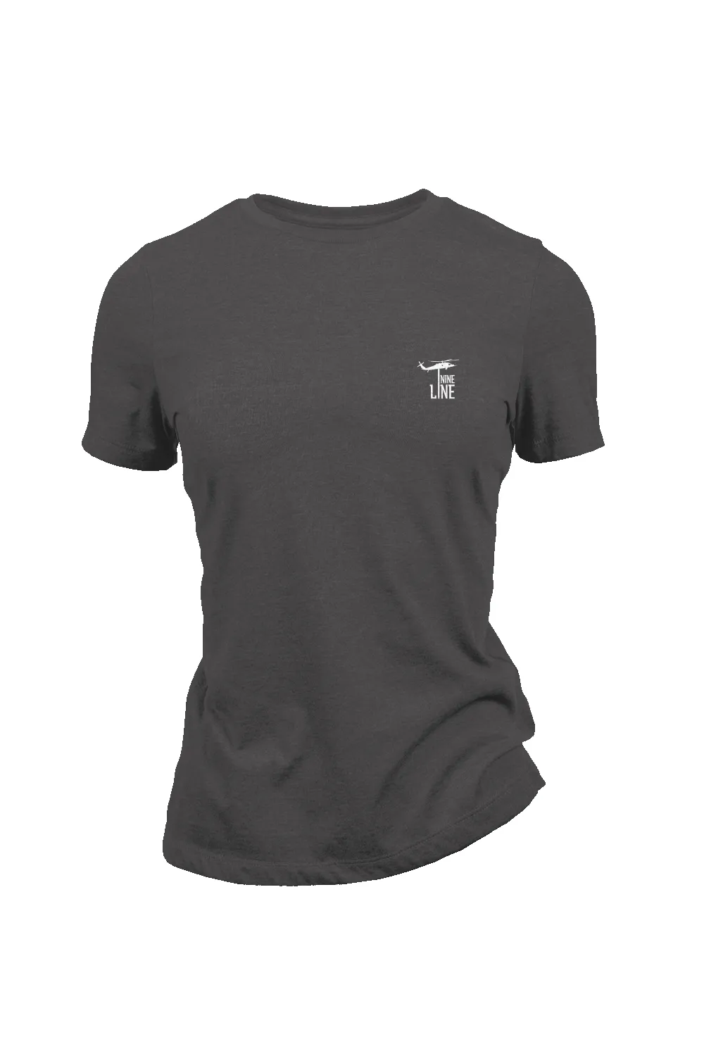 Small Dropline Logo - Women's Relaxed Fit T-Shirt - Neutral Edition sold by Nine Line product image thumbnail 3
