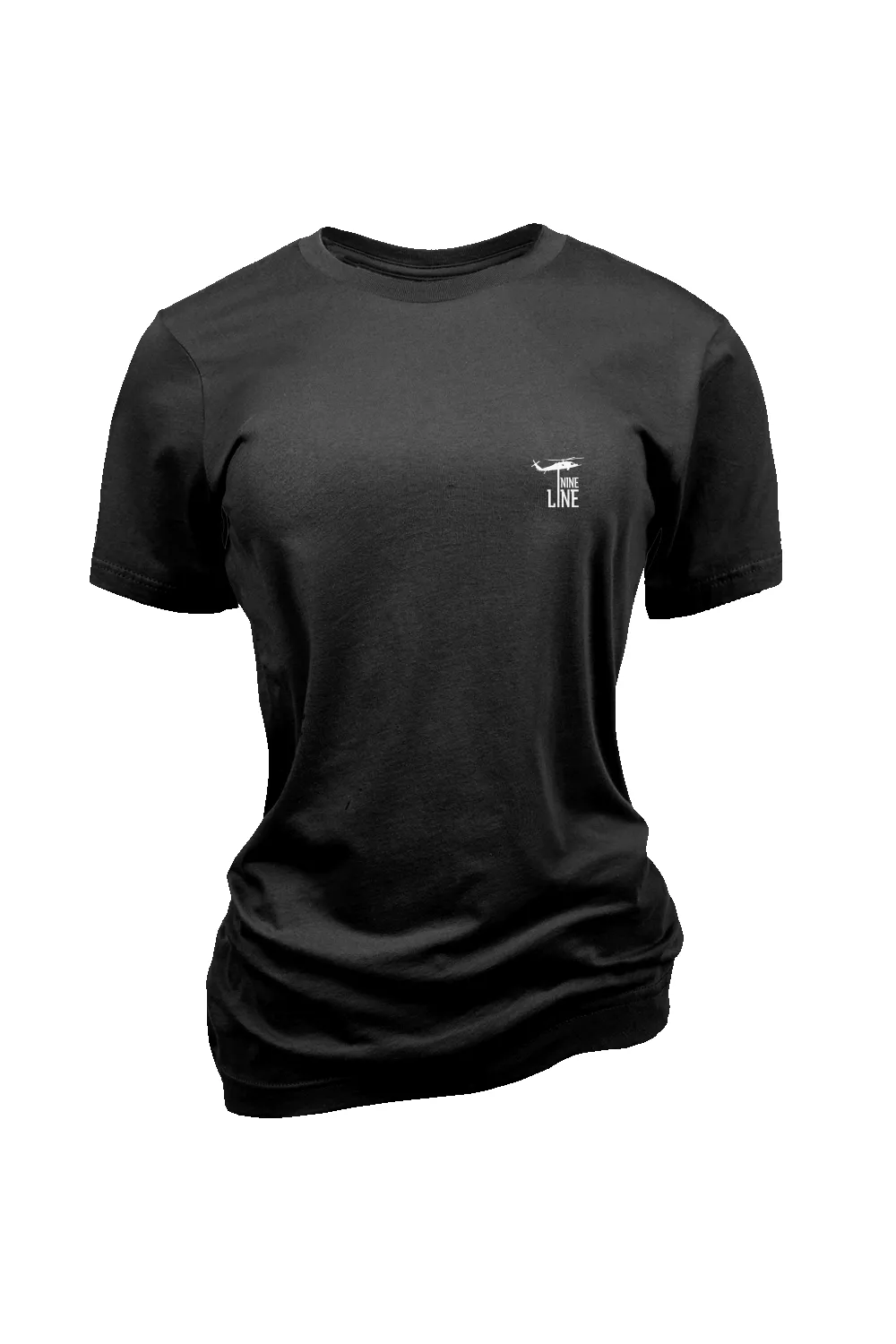 Small Dropline Logo - Women's Relaxed Fit T-Shirt - Neutral Edition sold by Nine Line