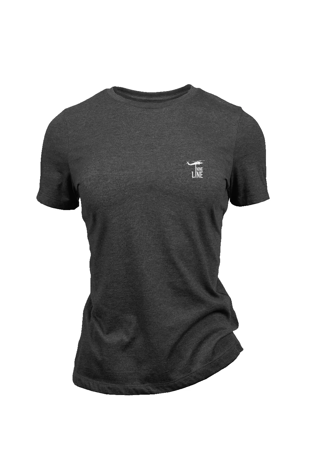 Small Dropline Logo - Women's Relaxed Fit T-Shirt - Neutral Edition sold by Nine Line product image thumbnail 2