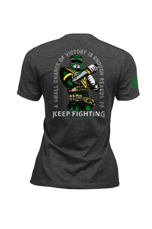 KEEP FIGHTING - Women's T-Shirt sold by Nine Line