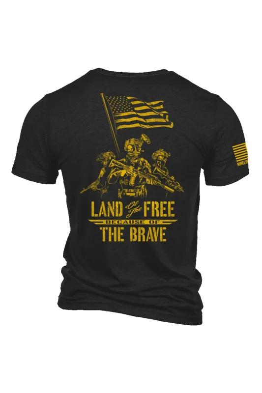 THE BRAVE - T-Shirt sold by Nine Line