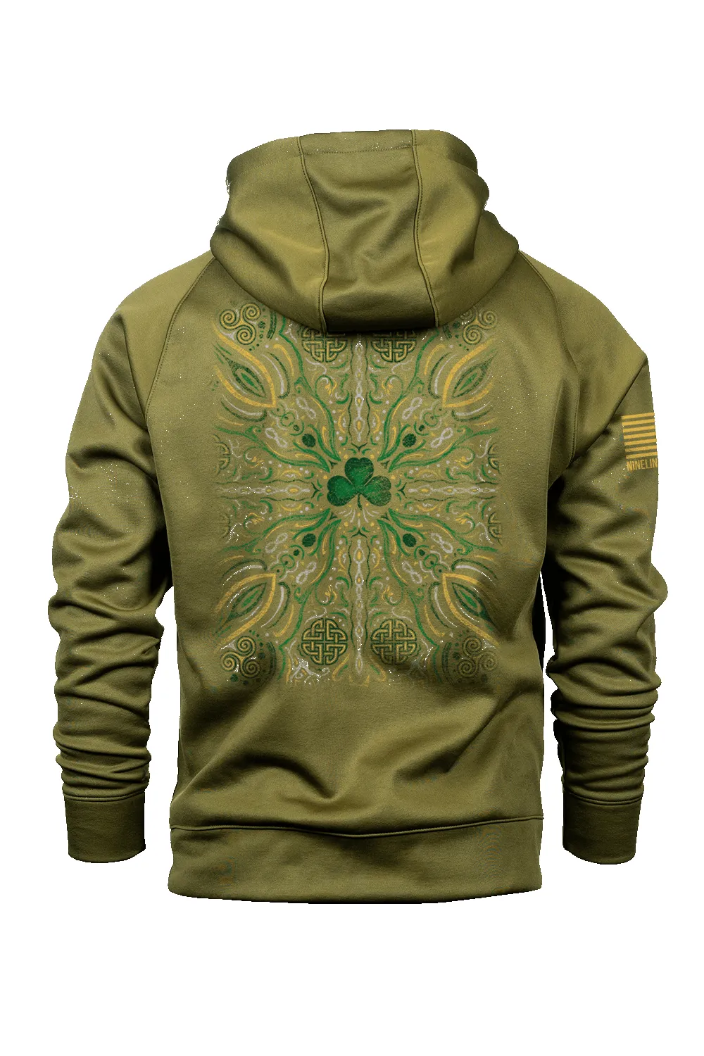 Celtic Interlace - Raglan Tailgater Hoodie sold by Nine Line product image thumbnail 5