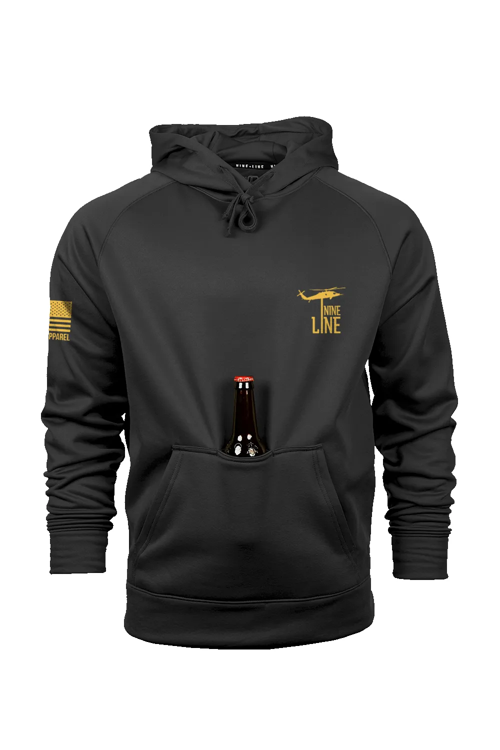 Celtic Interlace - Raglan Tailgater Hoodie sold by Nine Line product image thumbnail 2