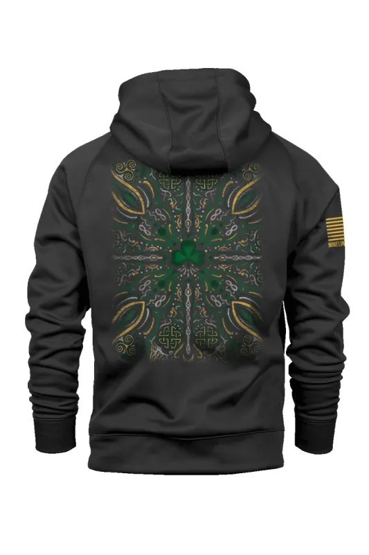Celtic Interlace - Raglan Tailgater Hoodie made by Nine Line