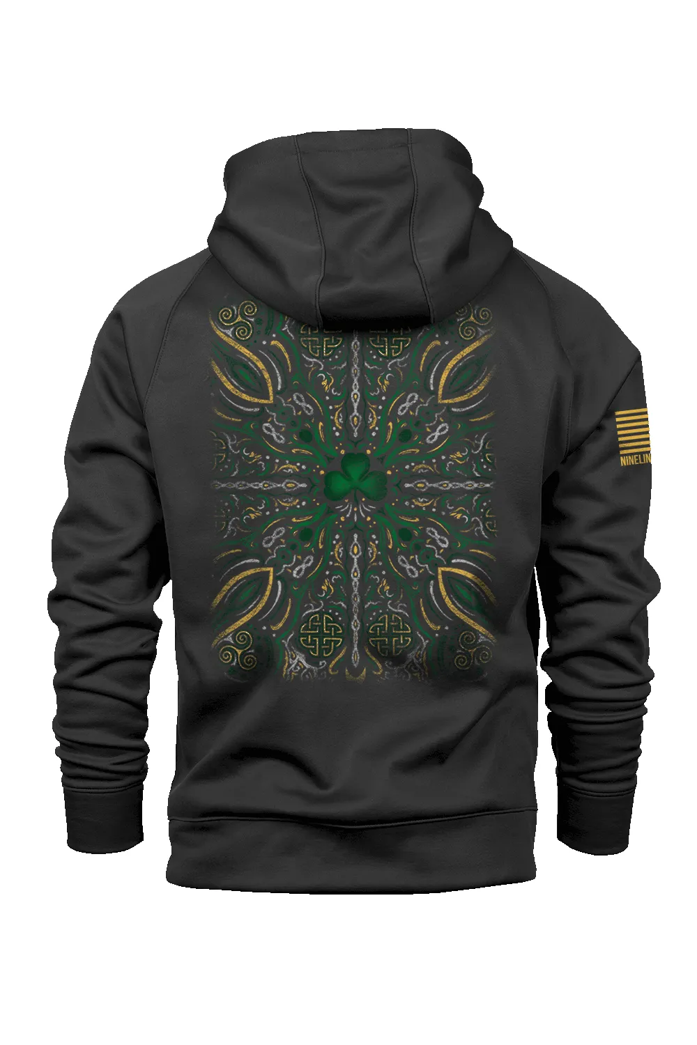 Celtic Interlace - Raglan Tailgater Hoodie sold by Nine Line