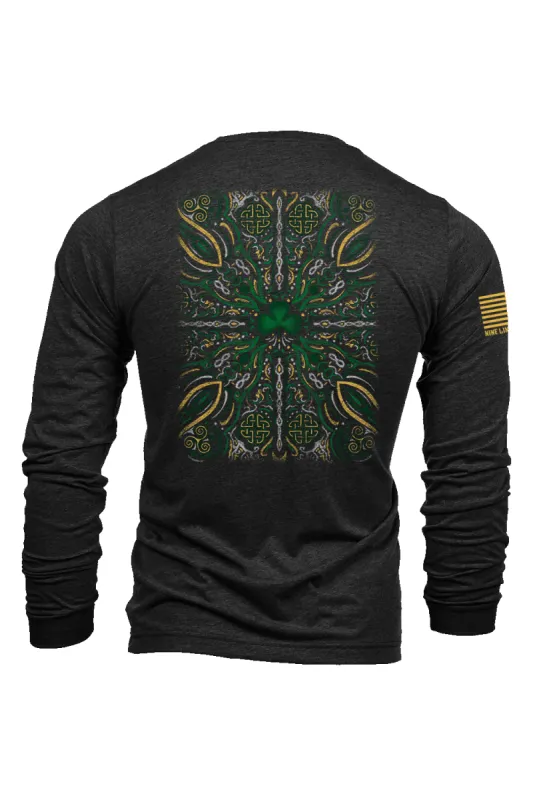 Celtic Interlace - Long-Sleeve Shirt made by Nine Line