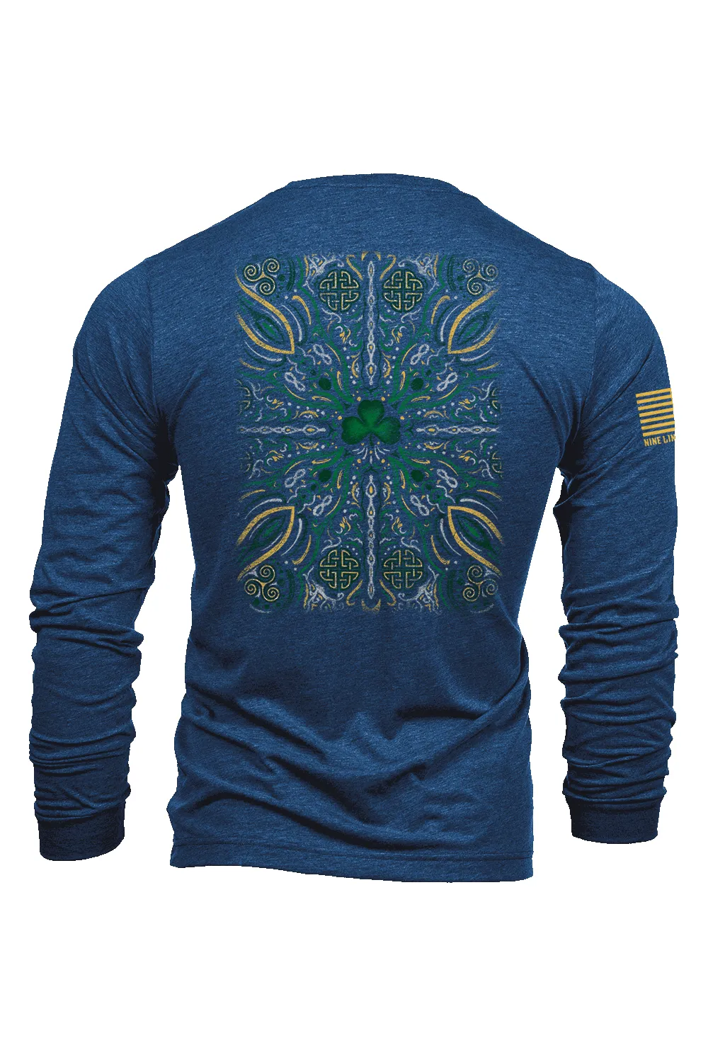 Celtic Interlace - Long-Sleeve Shirt sold by Nine Line product image thumbnail 3