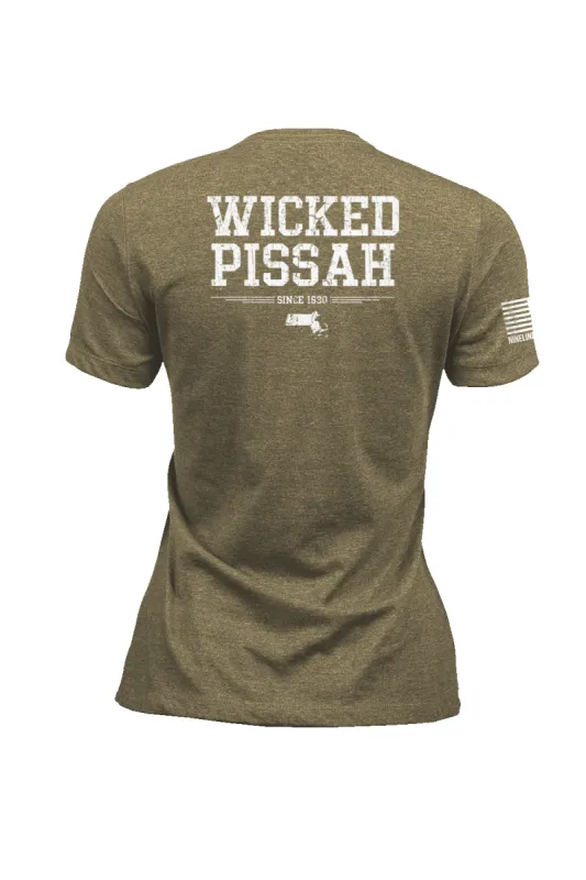 Wicked Pissah' (Boston) - Women's T-Shirt sold by Nine Line