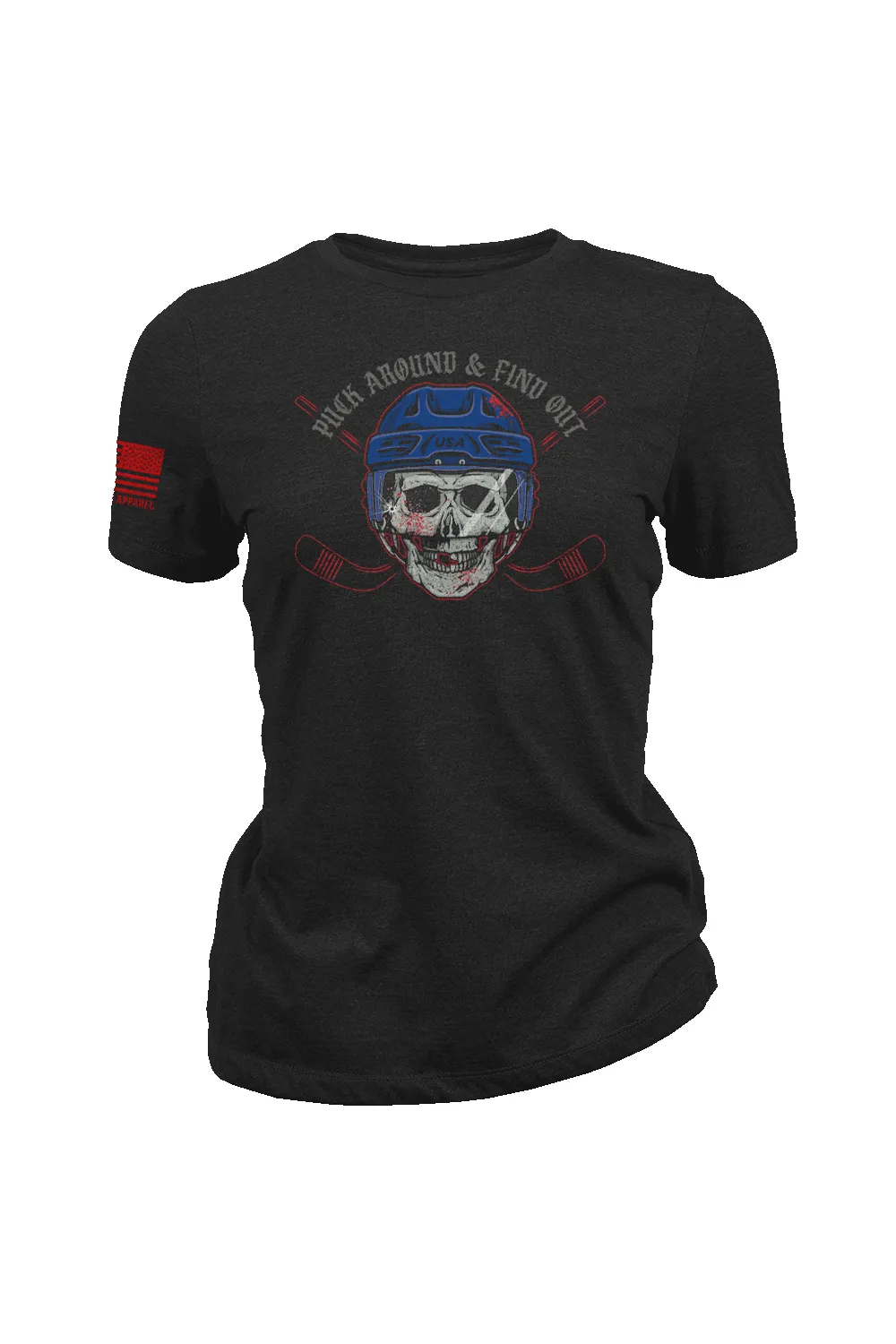 USA Hockey - Women's T-Shirt sold by Nine Line
