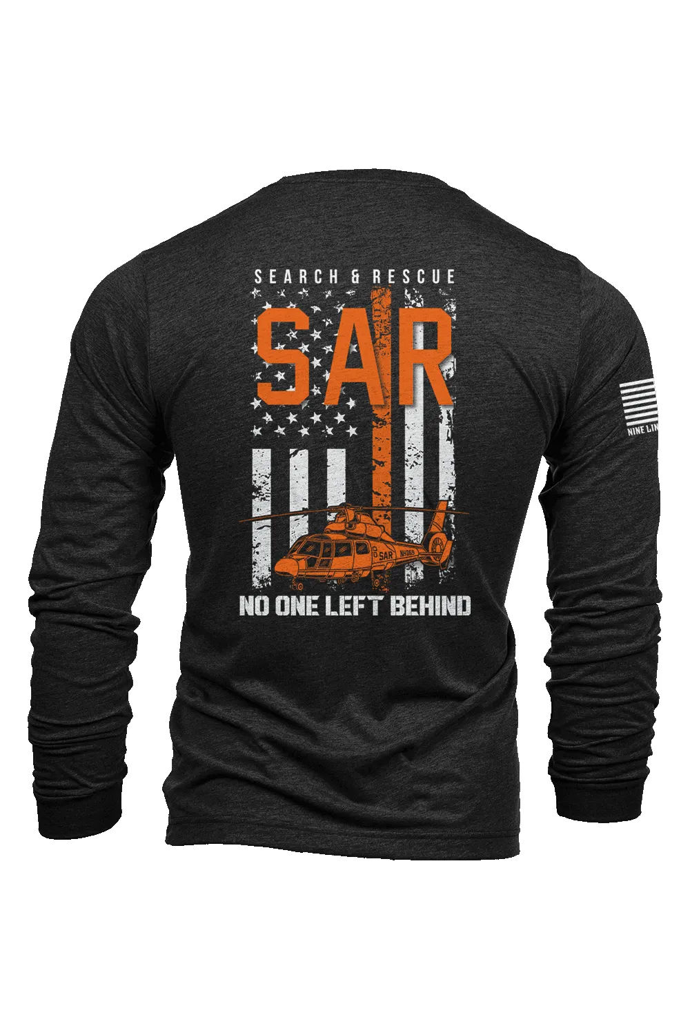 Thin Orange Line - Long-Sleeve Shirt sold by Nine Line