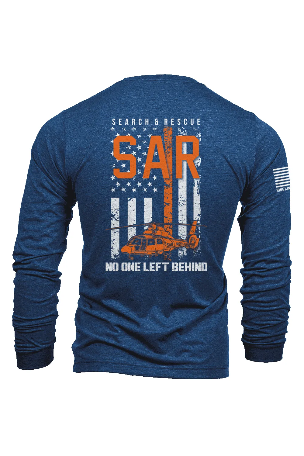 Thin Orange Line - Long-Sleeve Shirt sold by Nine Line product image thumbnail 5