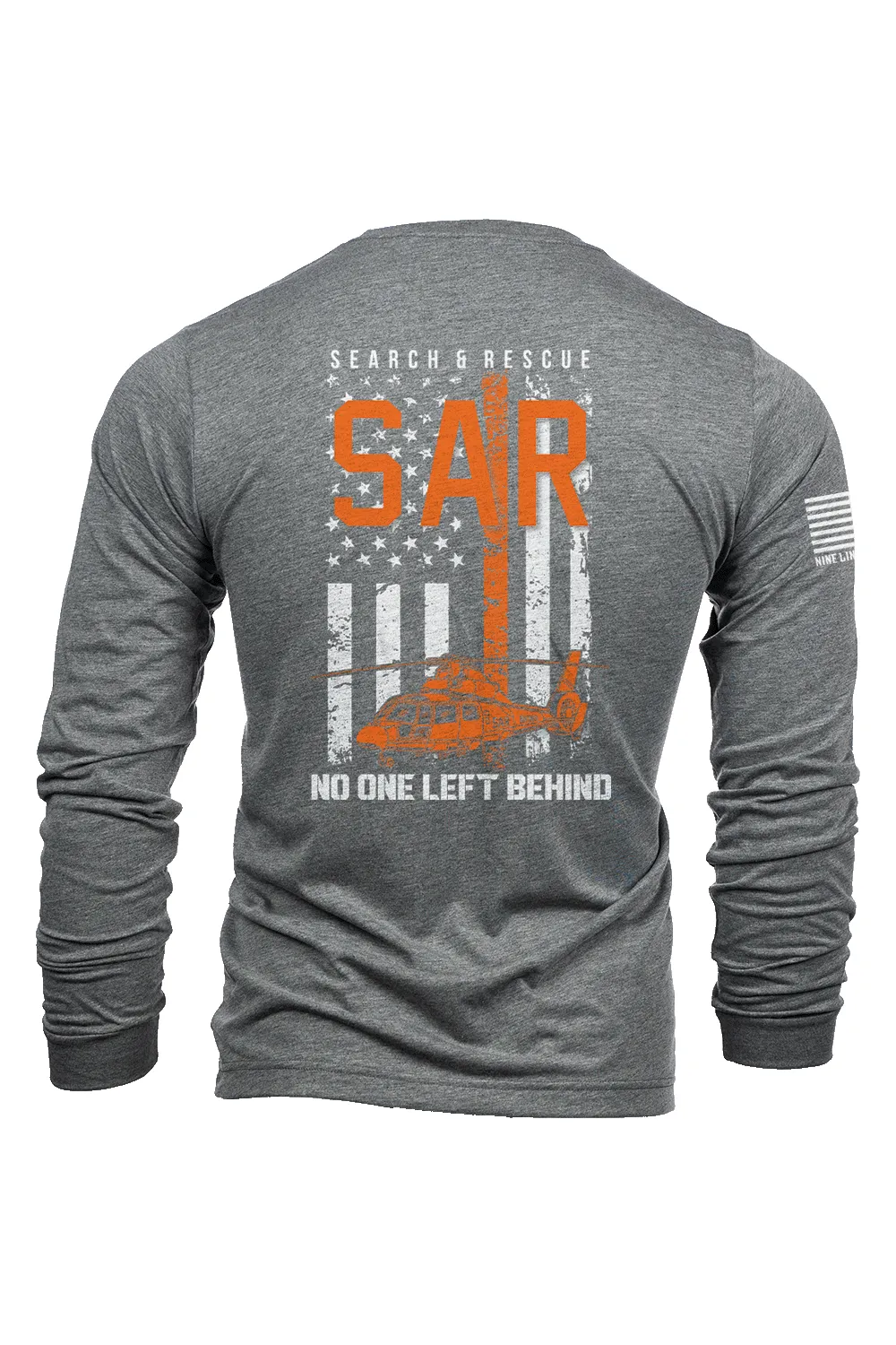 Thin Orange Line - Long-Sleeve Shirt sold by Nine Line product image thumbnail 3