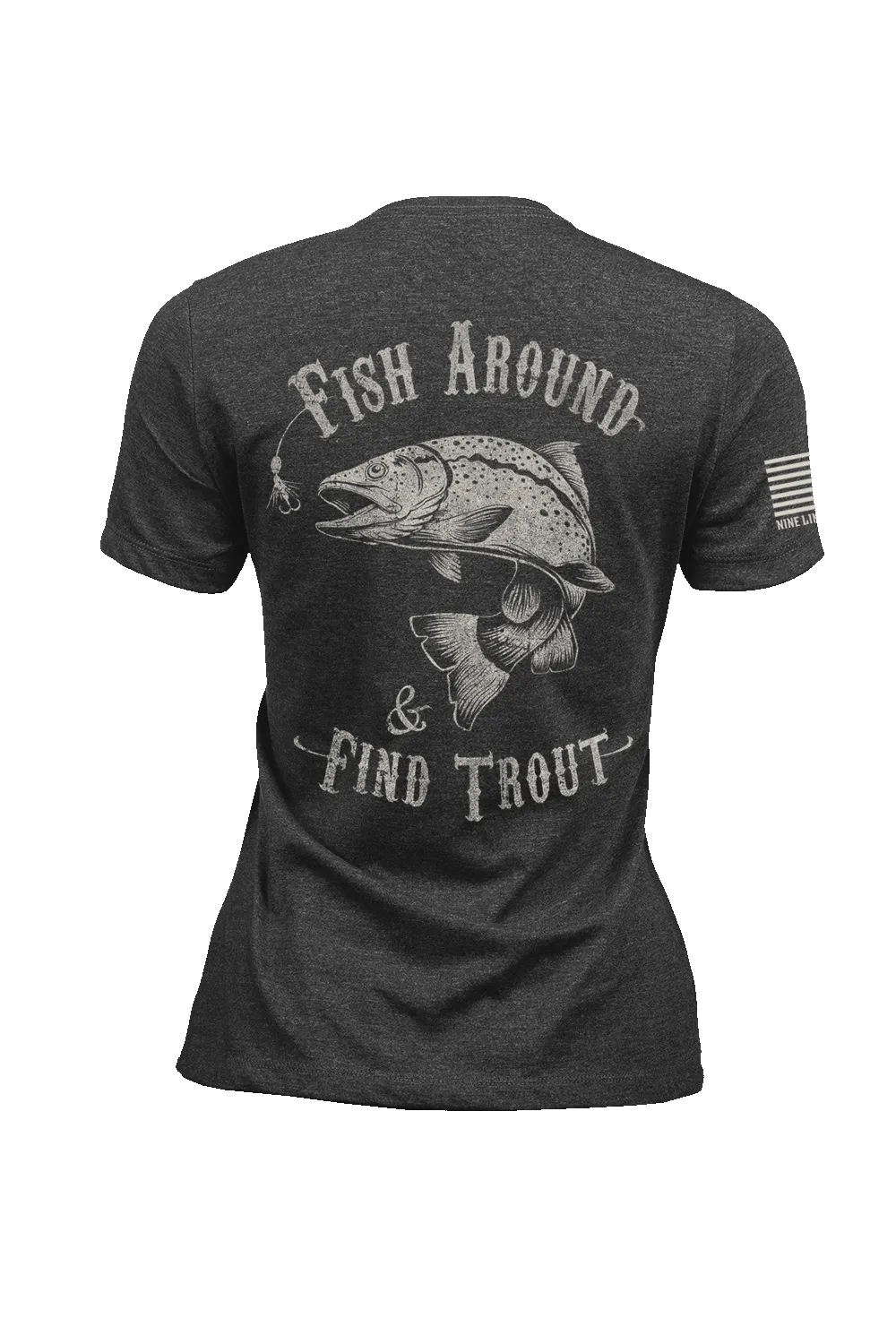 Fish Around - Women's T-Shirt sold by Nine Line product image thumbnail 3