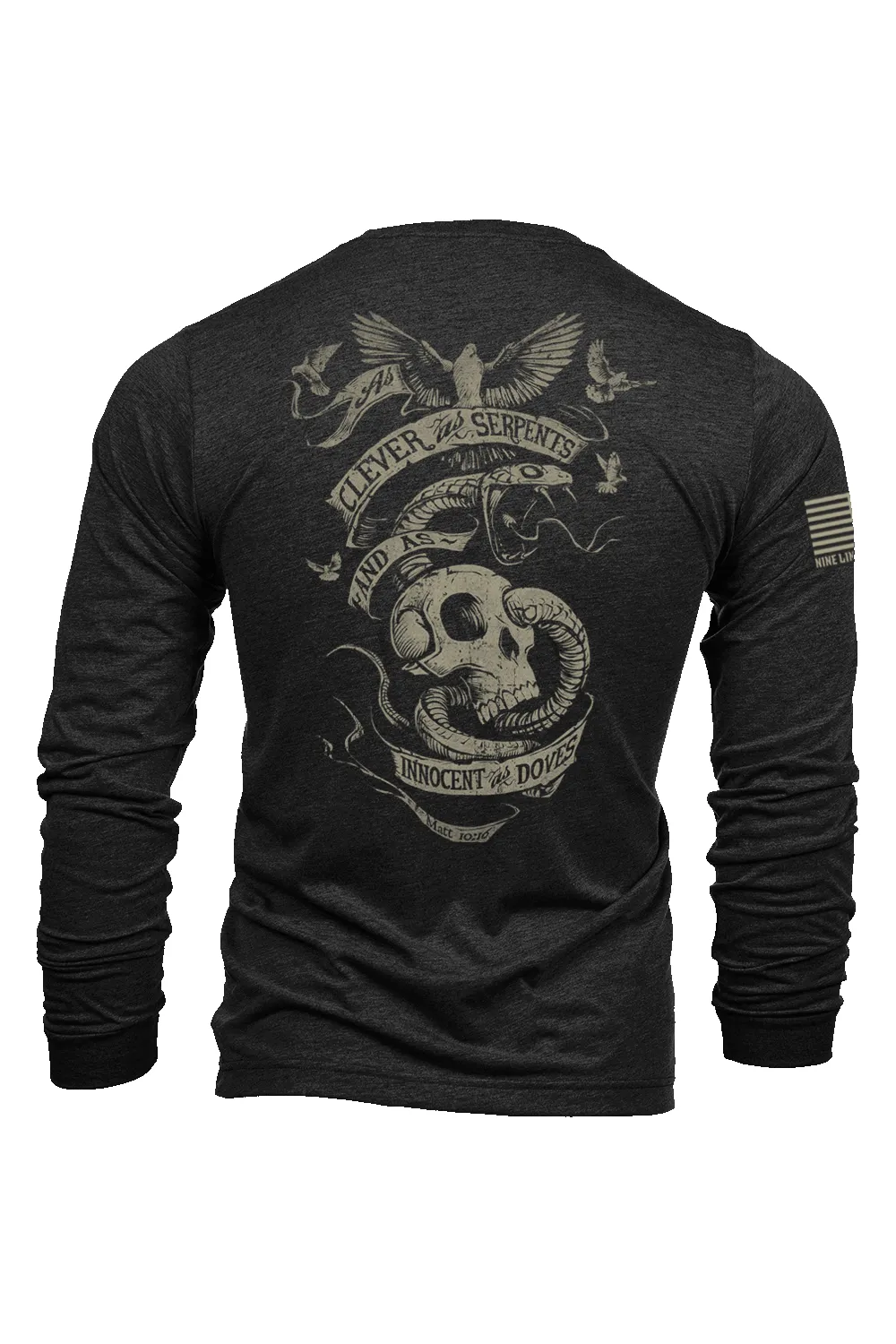 Clever - Long-Sleeve Shirt sold by Nine Line